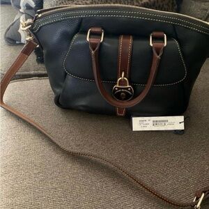 Chic Black and Brown Women's Satchel